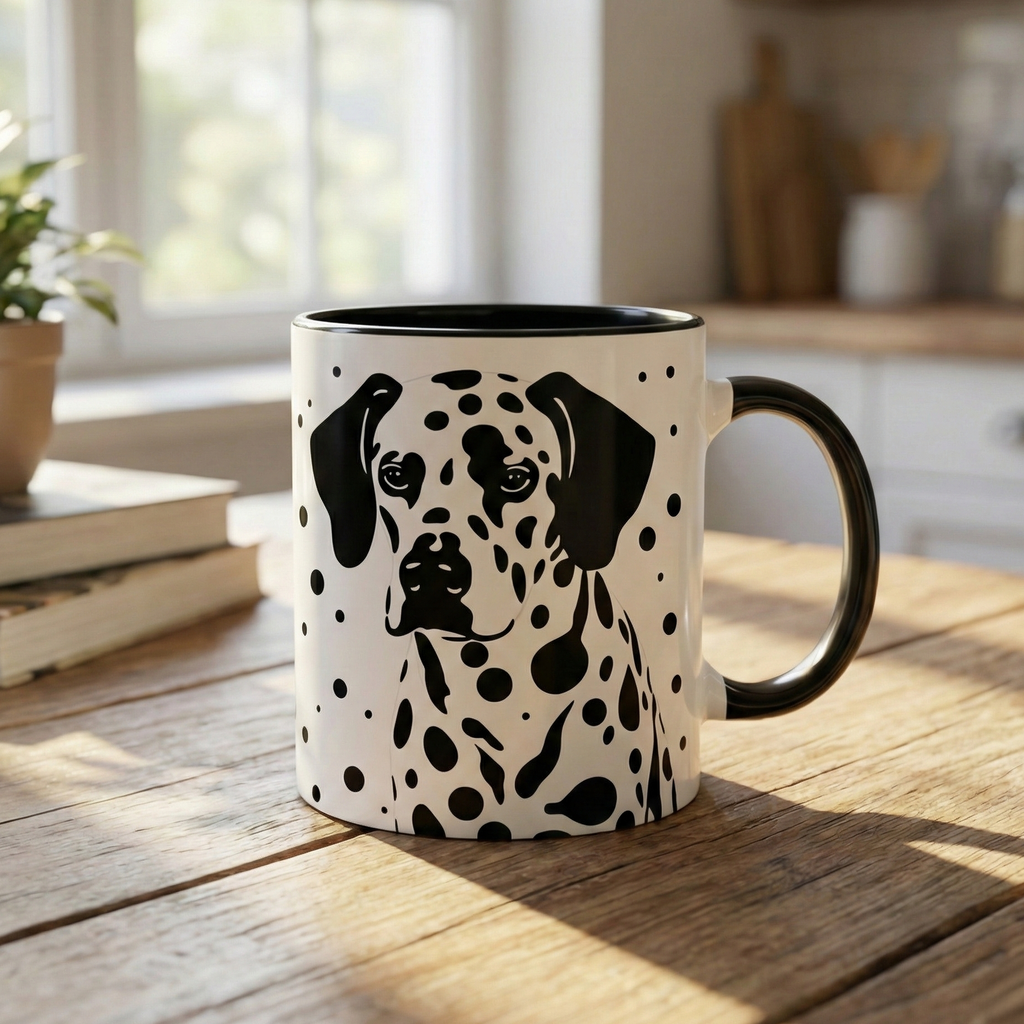 Dalmatian Coffee Coffee Mug – 11oz Ceramic Mug for Dog Lovers