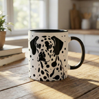 Dalmatian Coffee Coffee Mug – 11oz Ceramic Mug for Dog Lovers