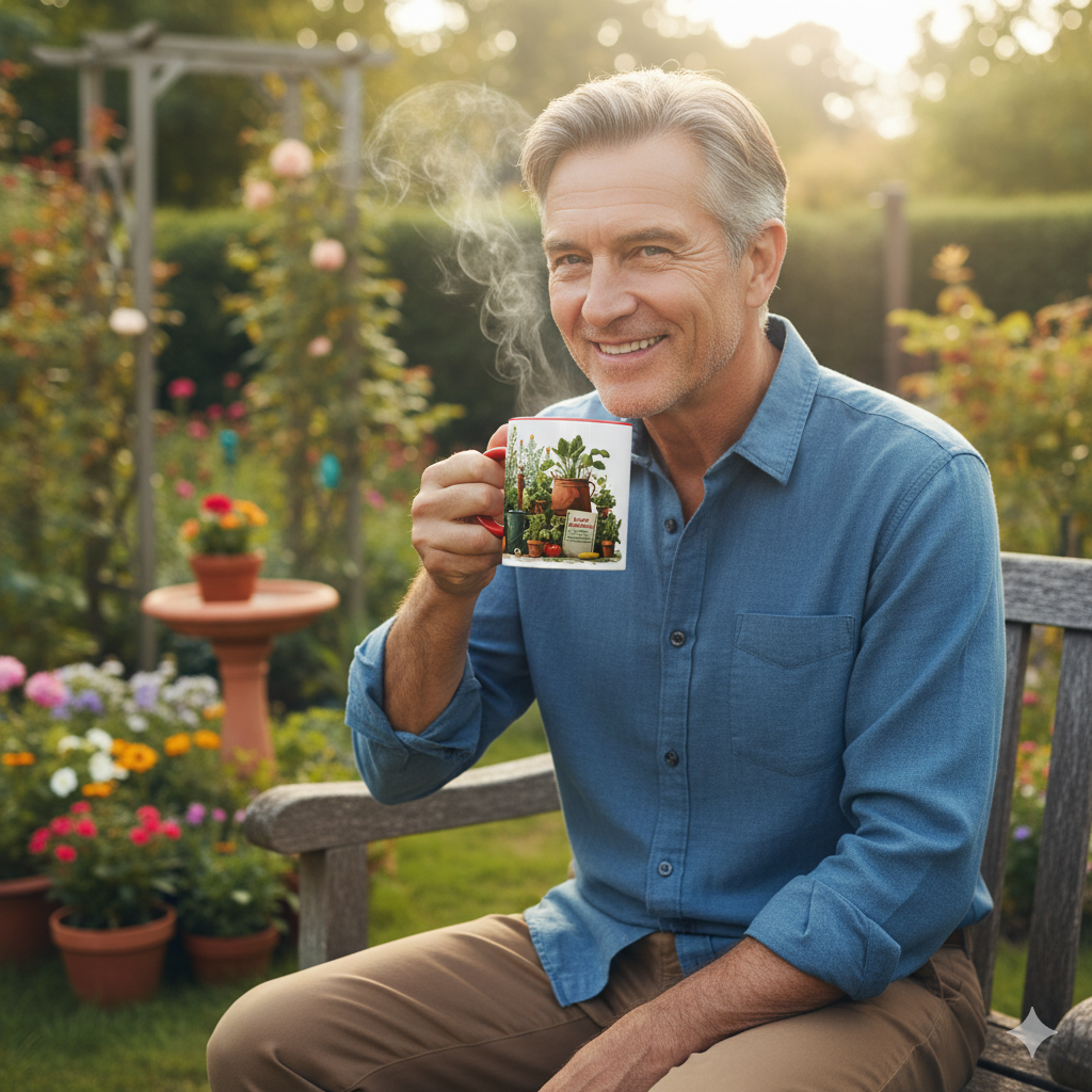 Gardeners Coffee Mug - 11oz Ceramic Mug for Plant Lovers