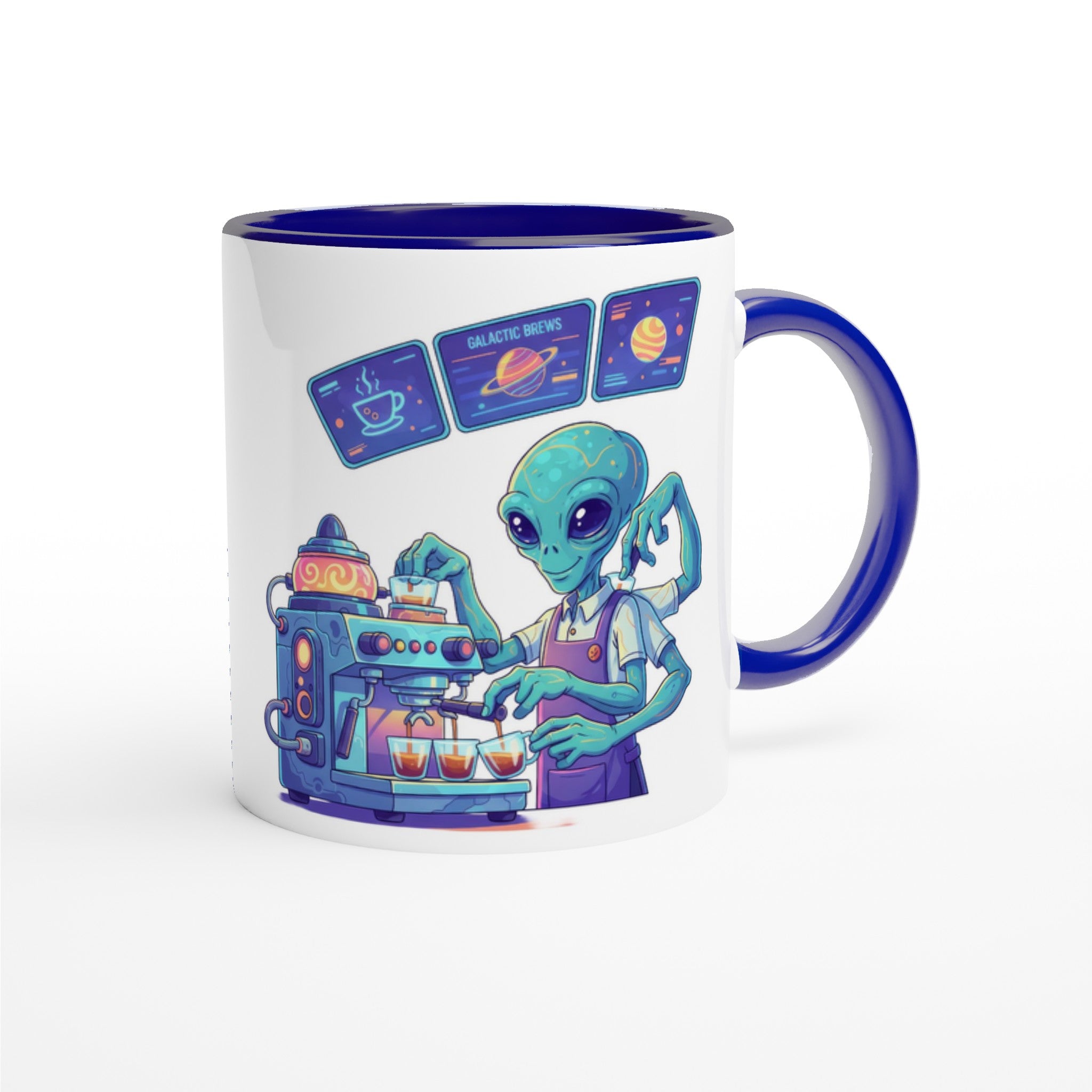 Alien Sci-Fi Coffee Maker Mug 11oz – Mugs Marvels