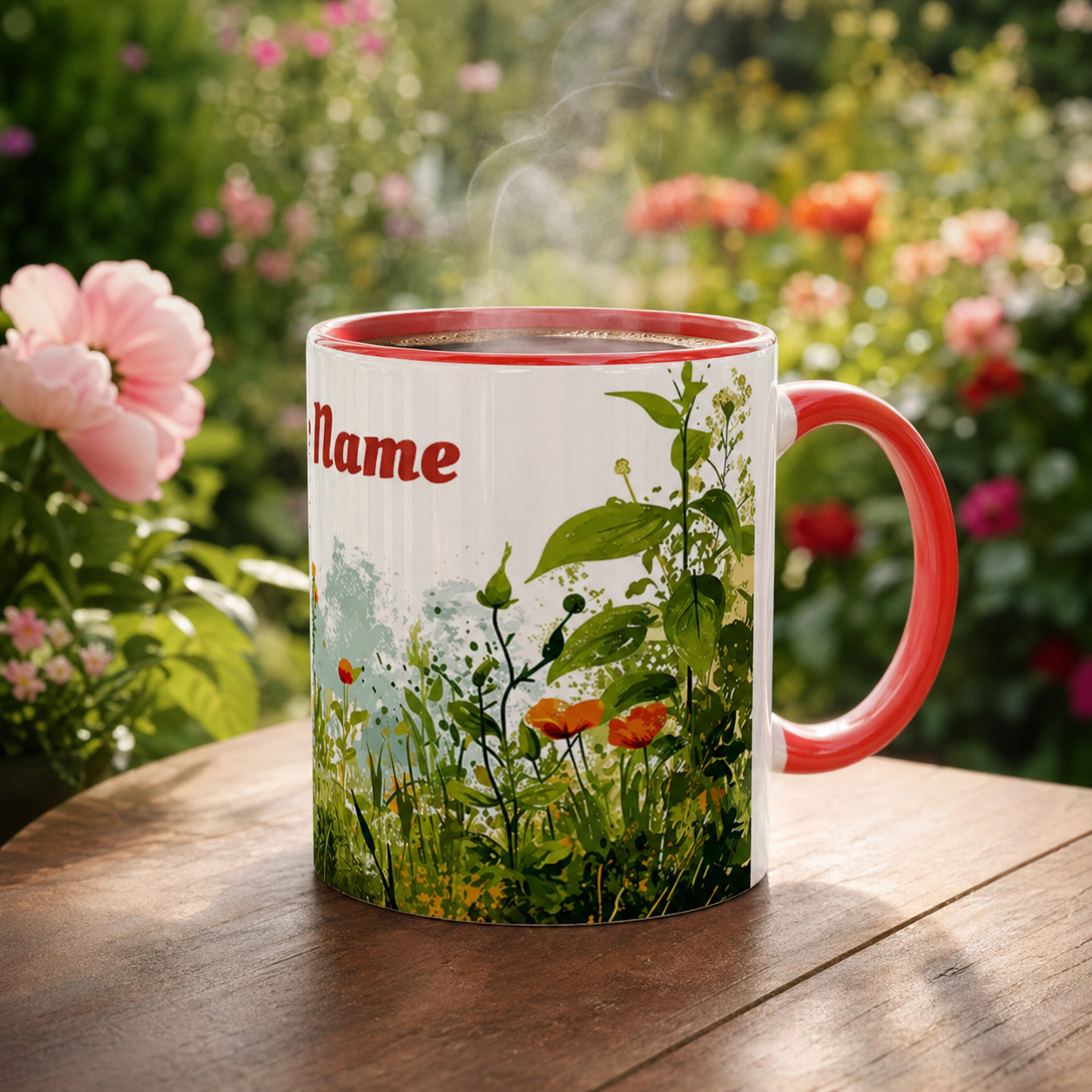 Personalized Gardener Mug – Perfect Gift for Plant Lovers, Custom Design Ceramic Coffee Cup