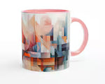 Art Cubism Geometric Abstract Mug