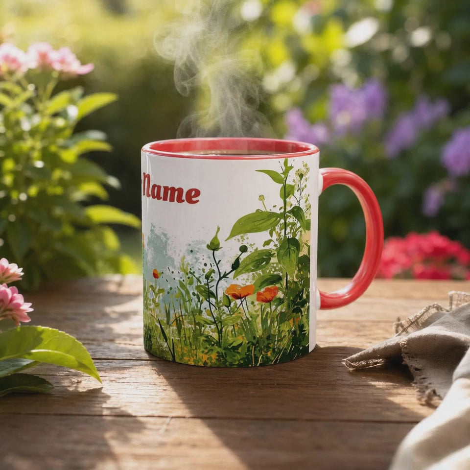 Personalized Gardener Mug – Perfect Gift for Plant Lovers, Custom Design Ceramic Coffee Cup